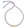 Gold Heart Paracord Necklace