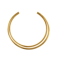 Gold Stacked Collar