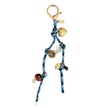  Golden Blue Bag Charm