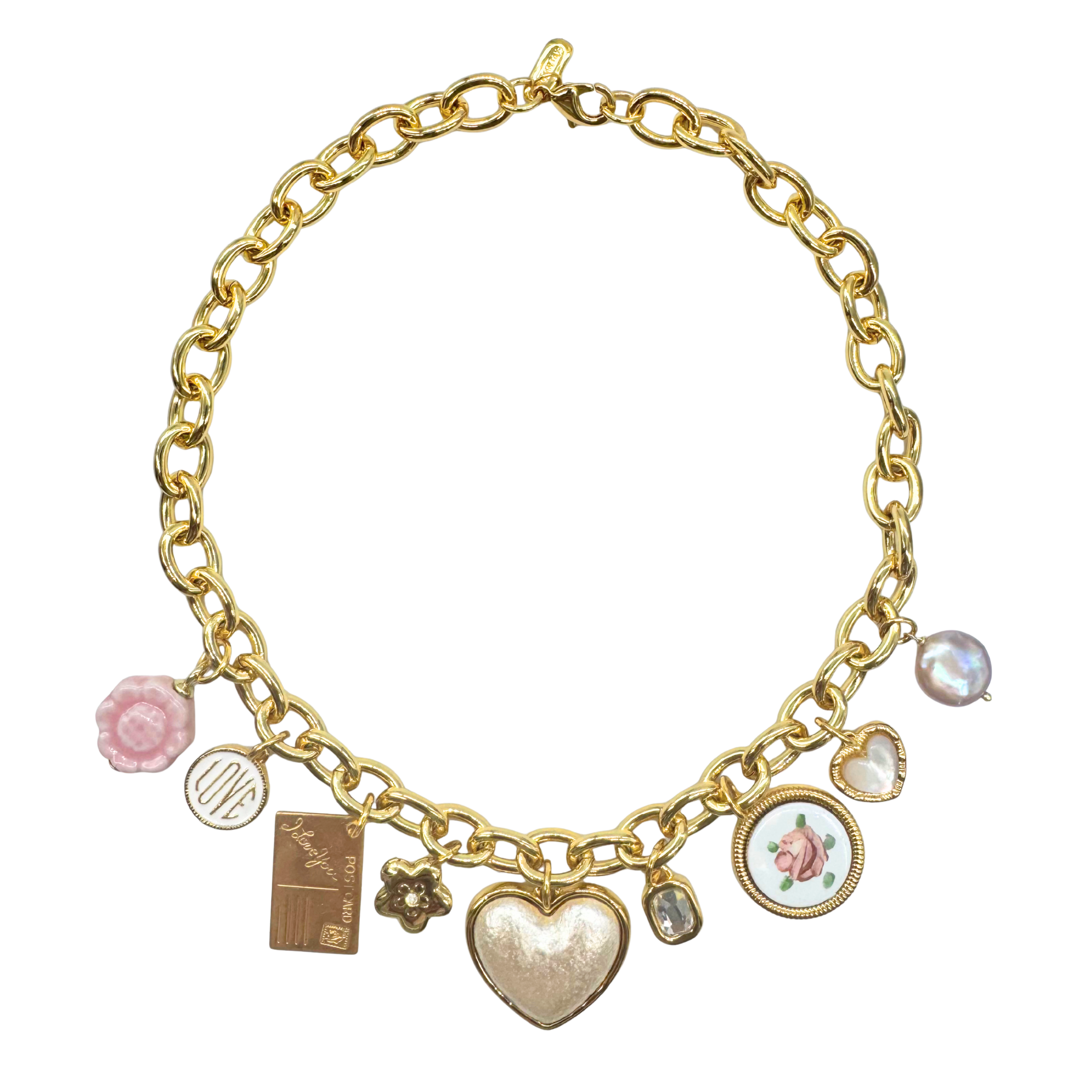 I Love You Charm Necklace