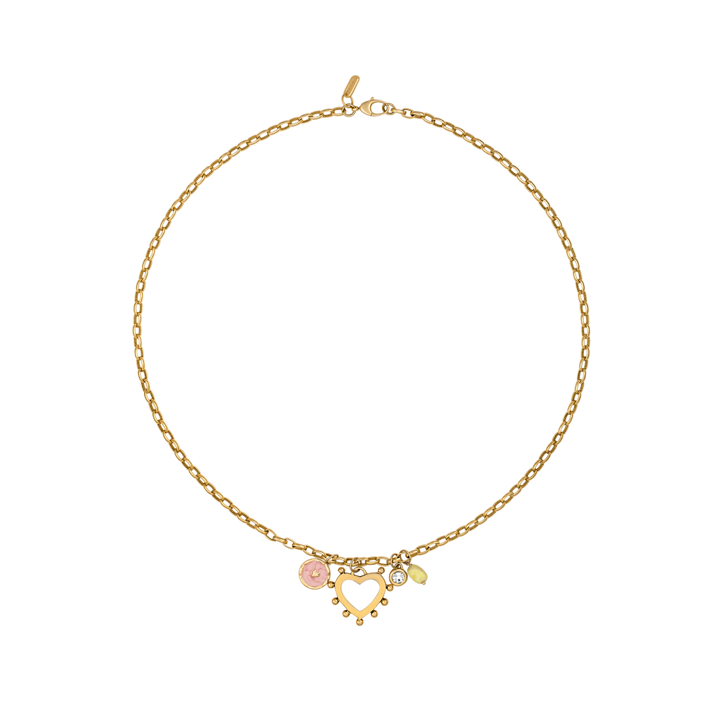 Layers of Love Charm Necklace