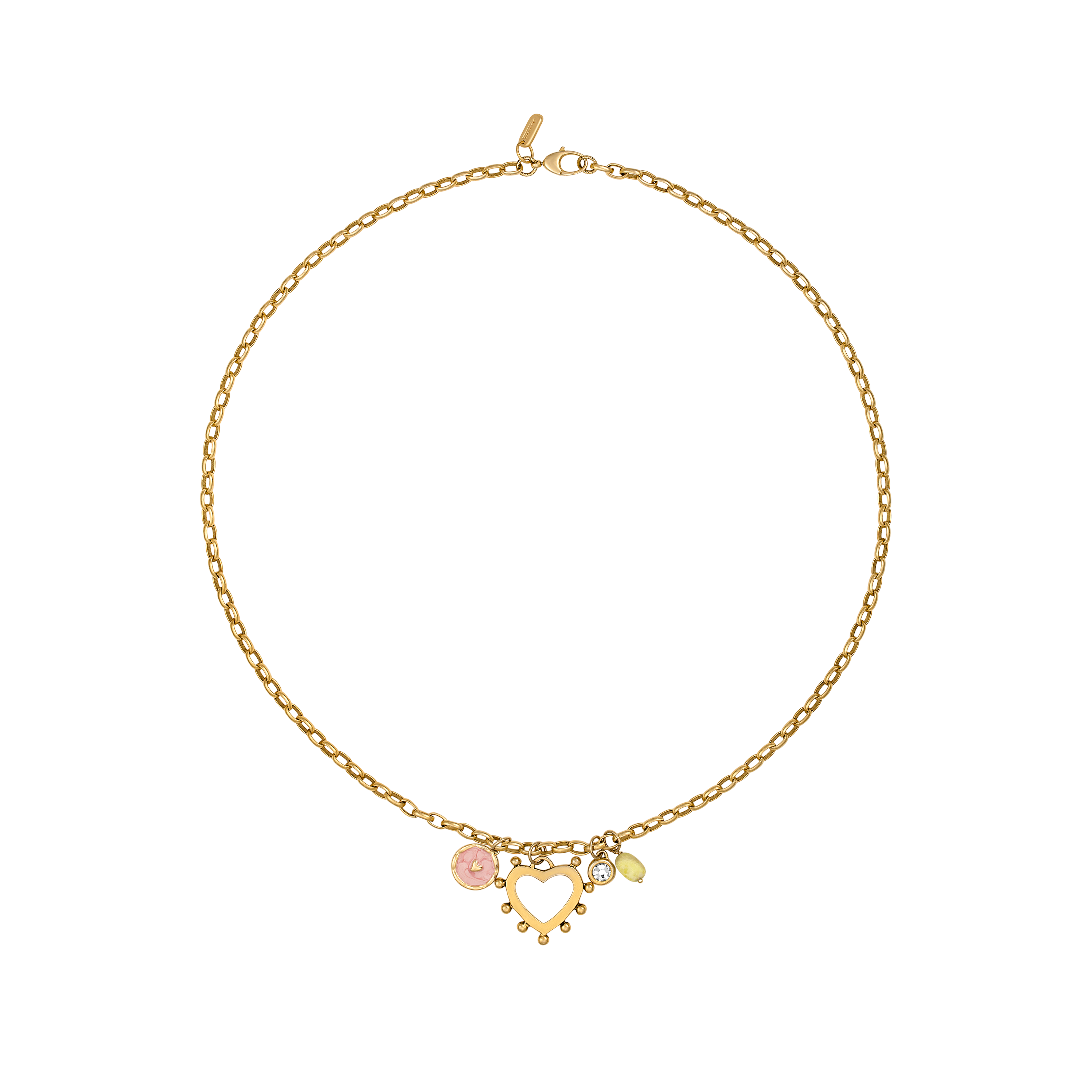 Layers of Love Charm Necklace