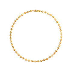 Gold Ball Beaded Necklace