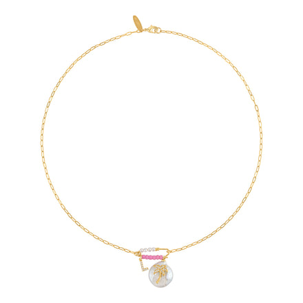 Logan Tay Gold Shell Choker main image 1