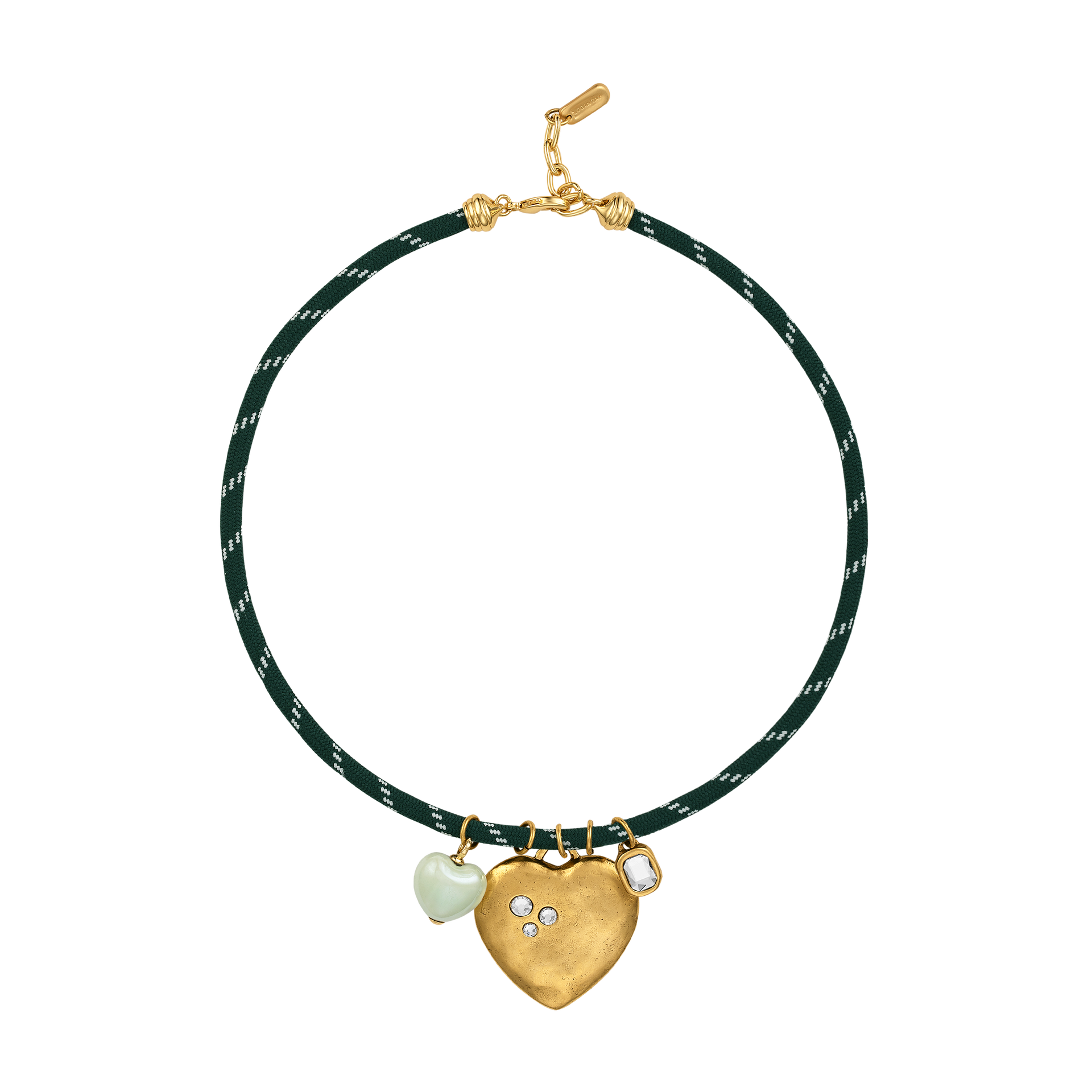 Green Heart Paracord Necklace – LOGAN TAY