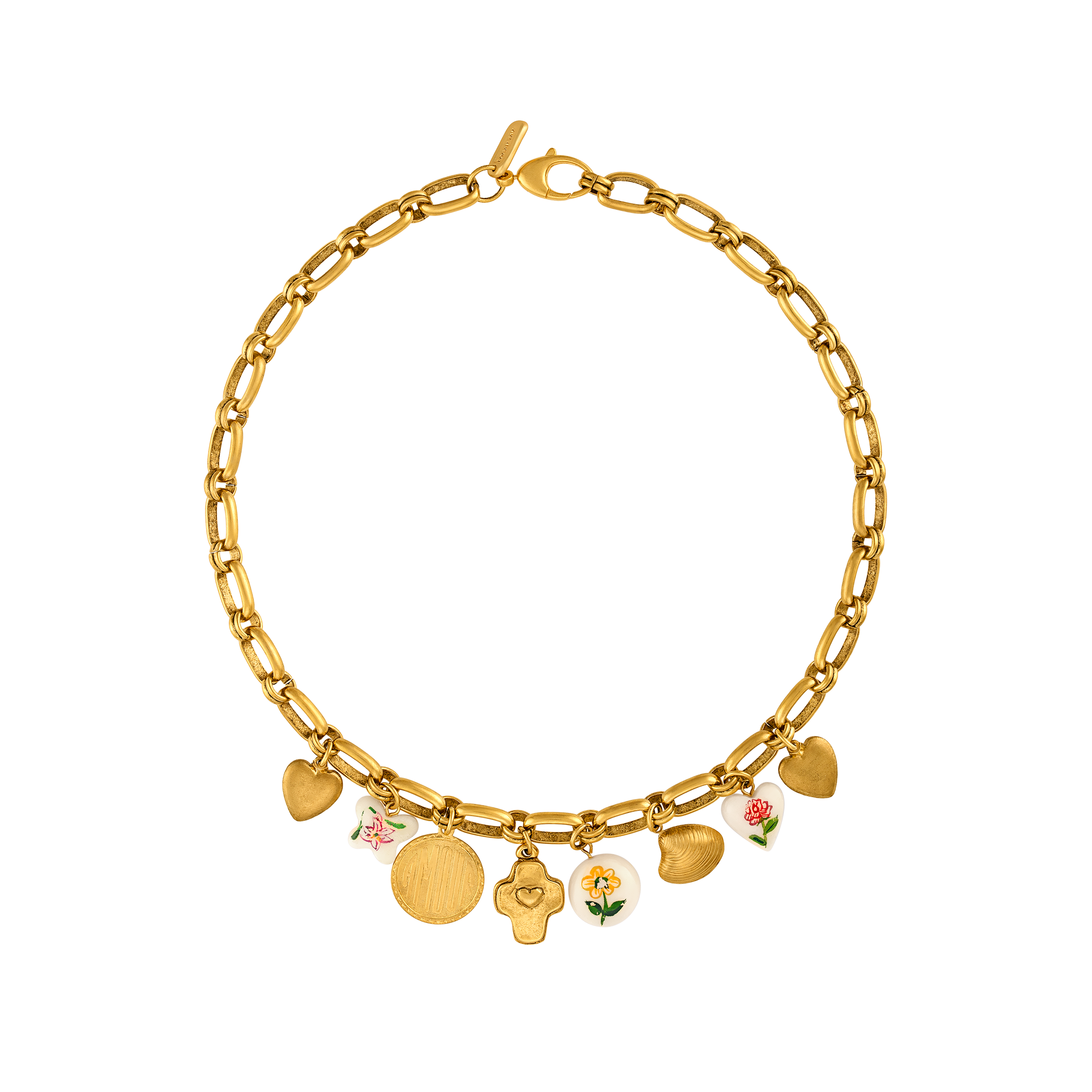 Floral Charm Necklace