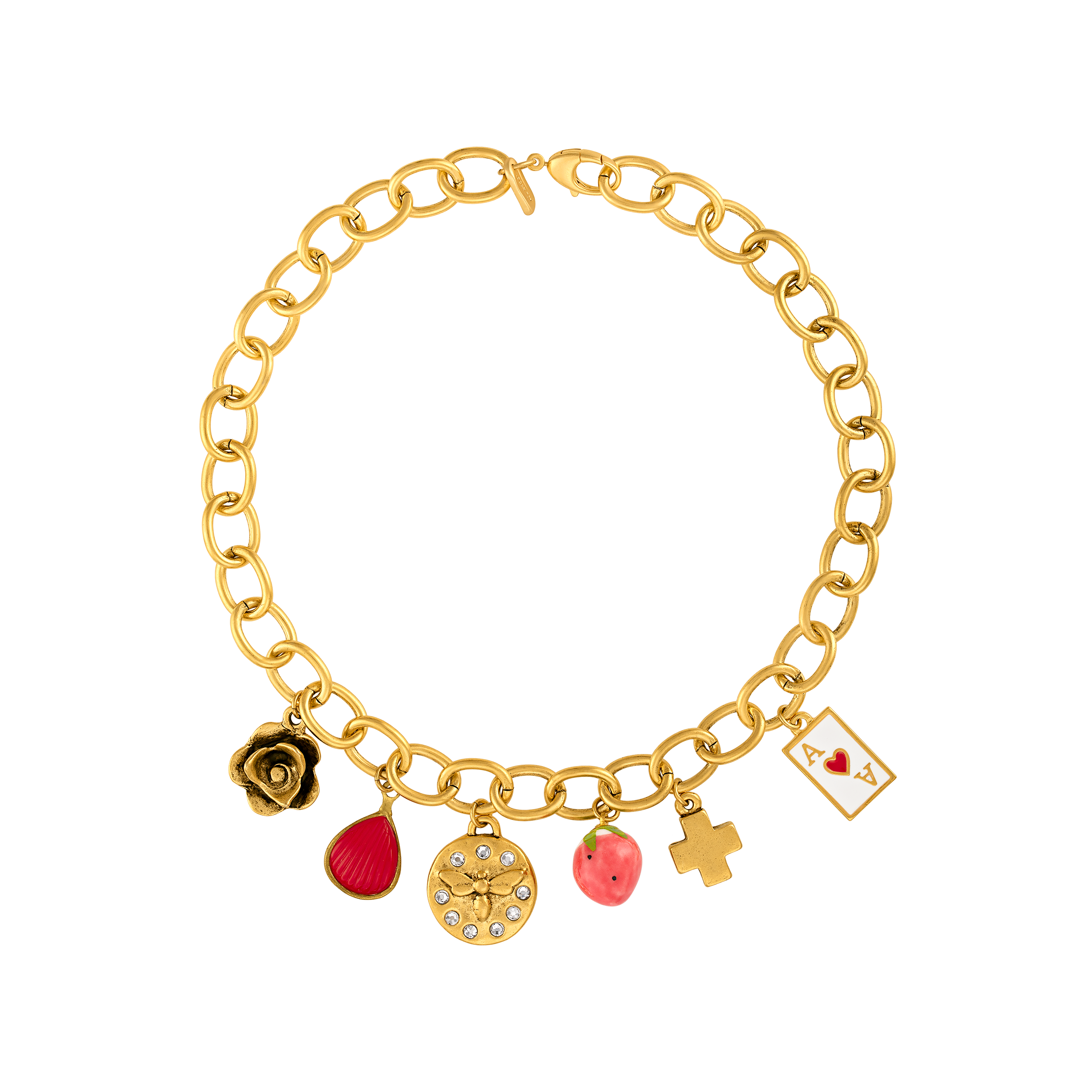 Strawberry Charm Necklace