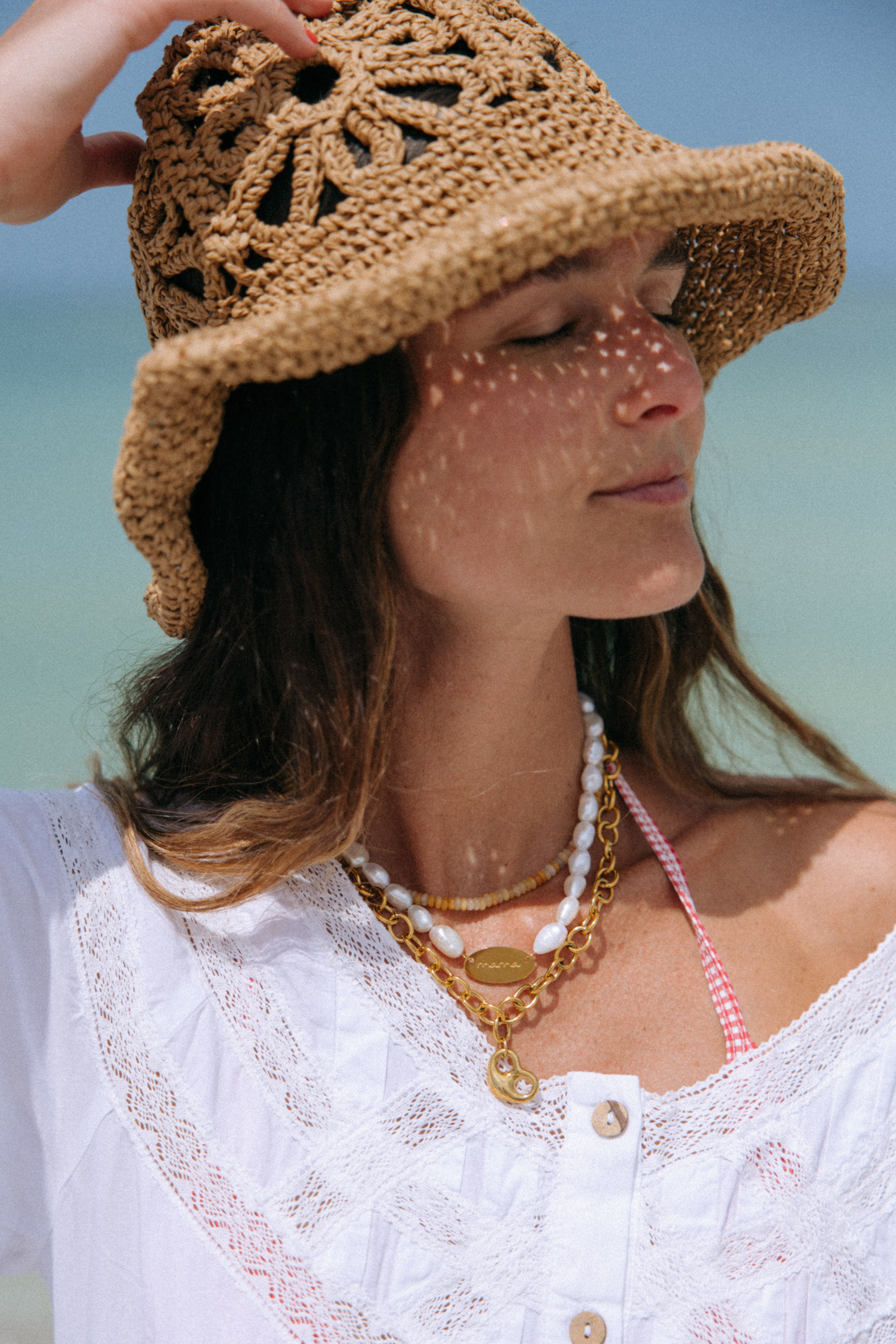 Yellow Beaded Necklace