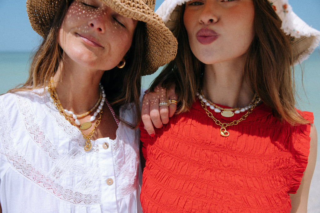 Yellow Beaded Necklace