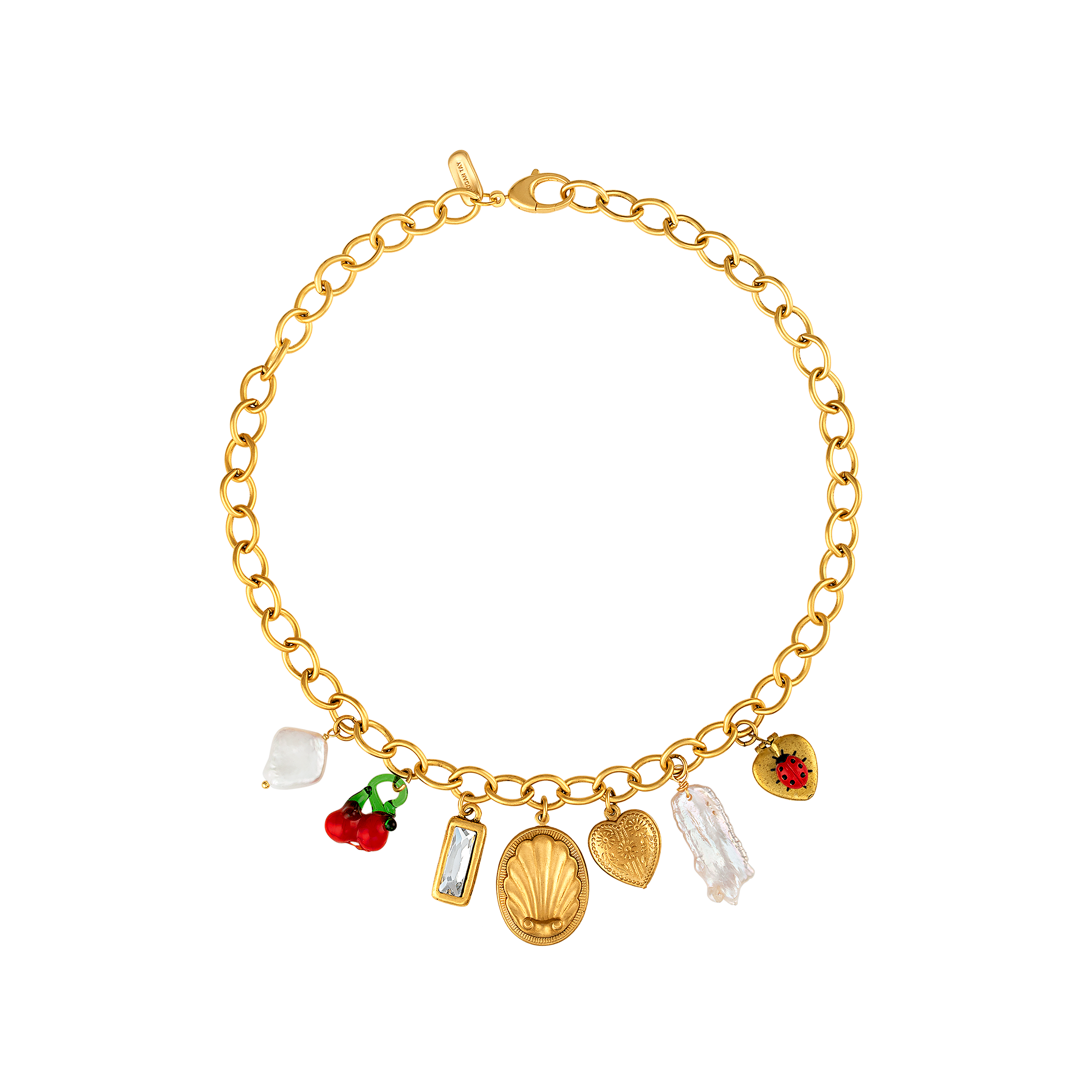 Lucky Ladybug Charm Necklace