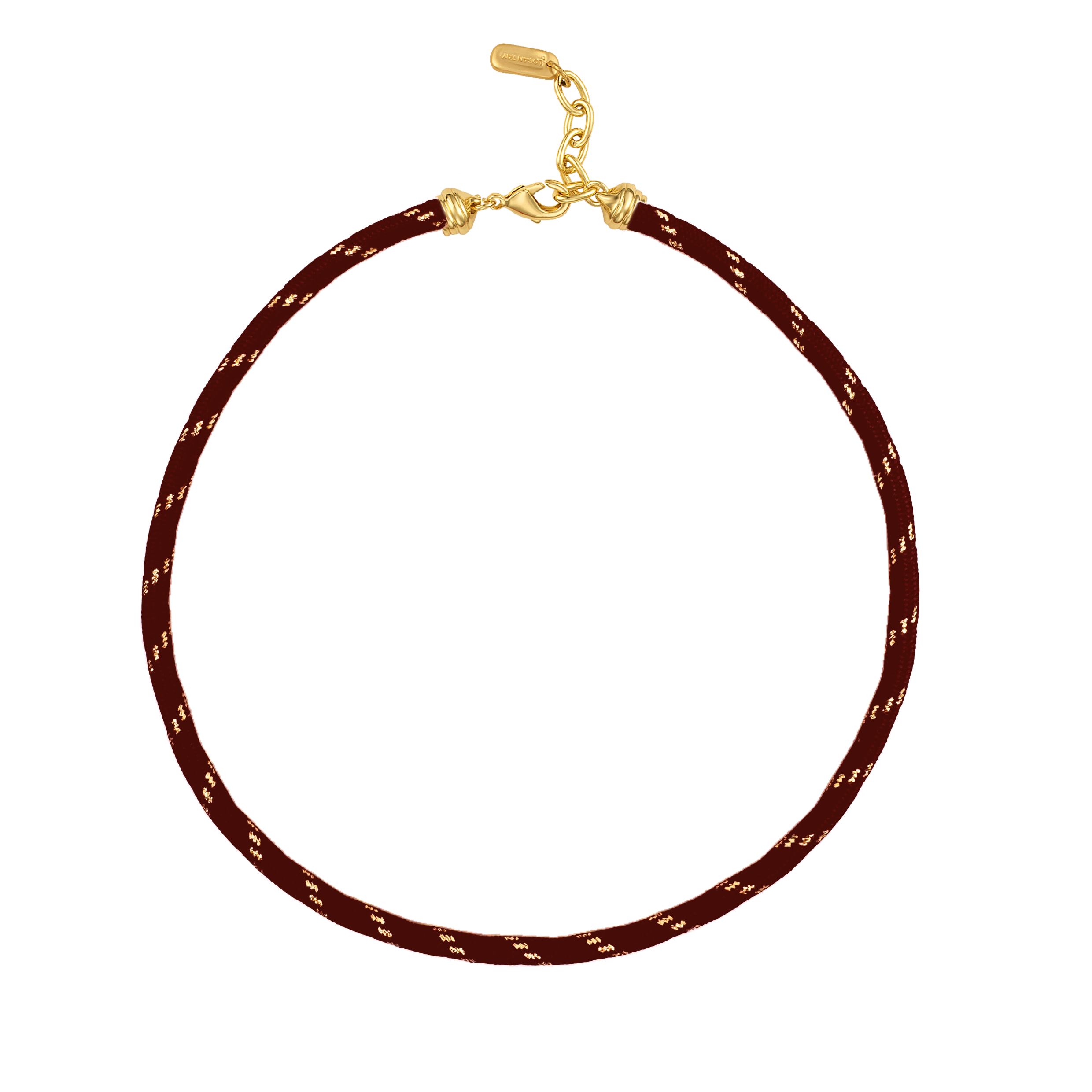 Maroon Paracord - charm bar