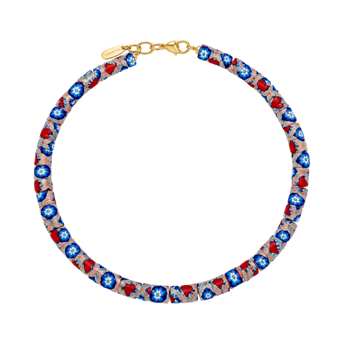 Mosaic Beaded Necklace