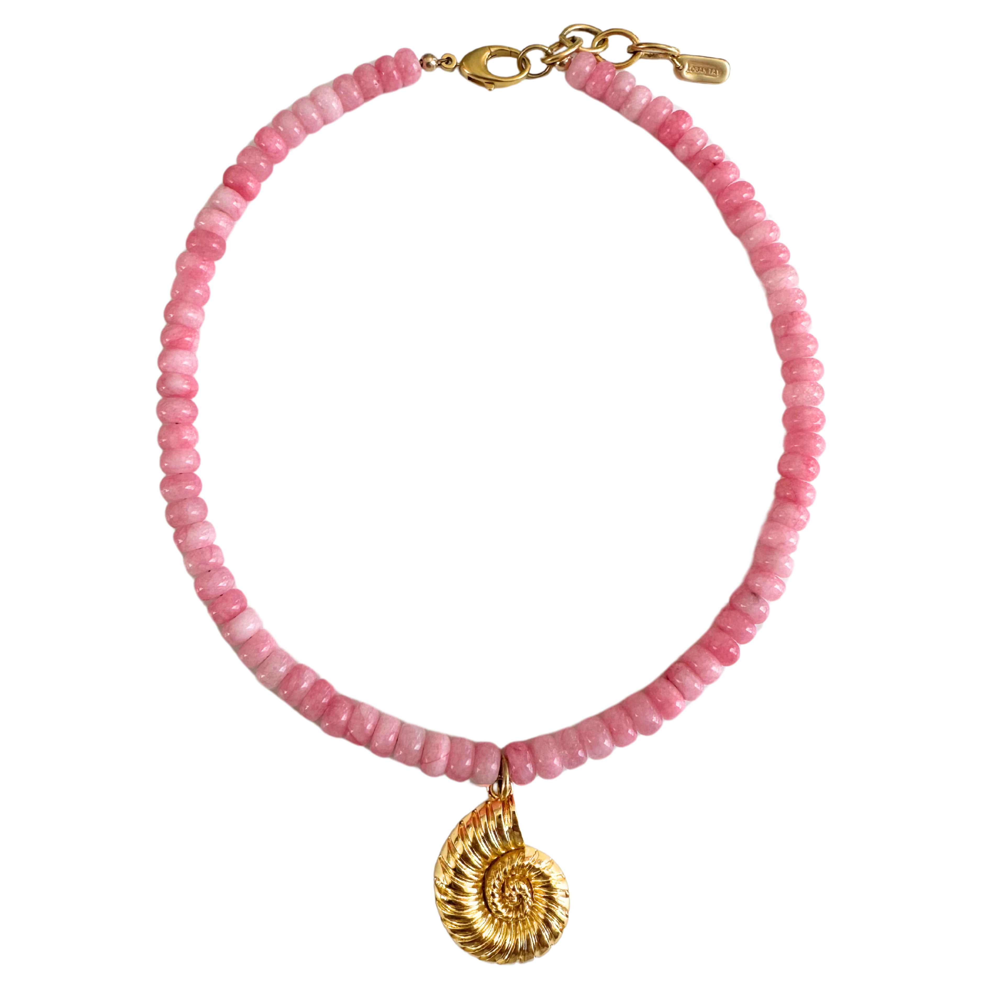 Nautilus Shell Beaded Necklace