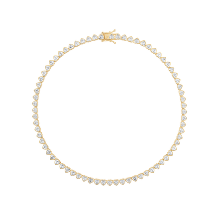 Logan Tay Heart Tennis Necklace main image 0