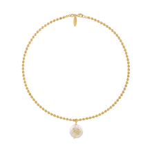  Pearl Palm Disco Necklace