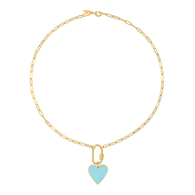  Blue Heart Necklace