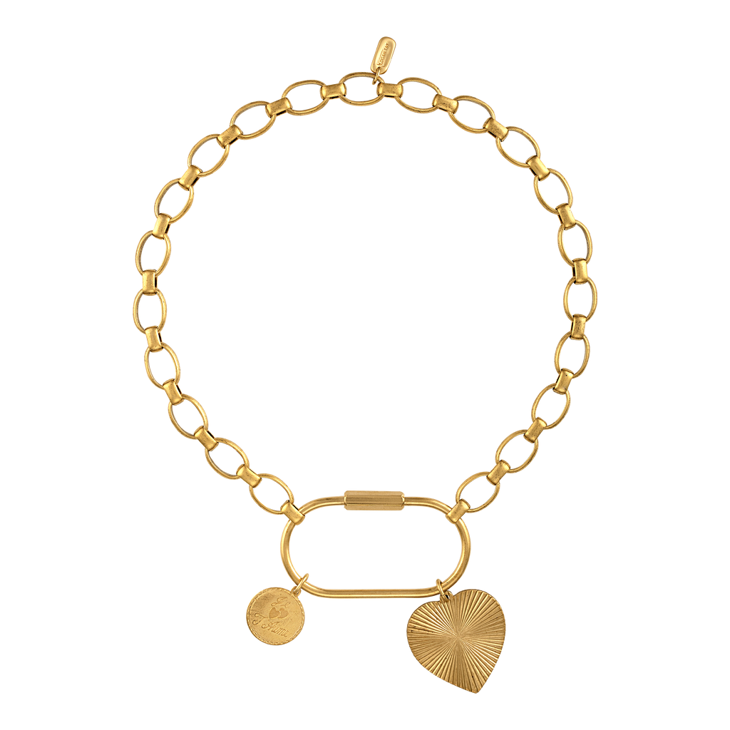 Carabiner Charm Necklace