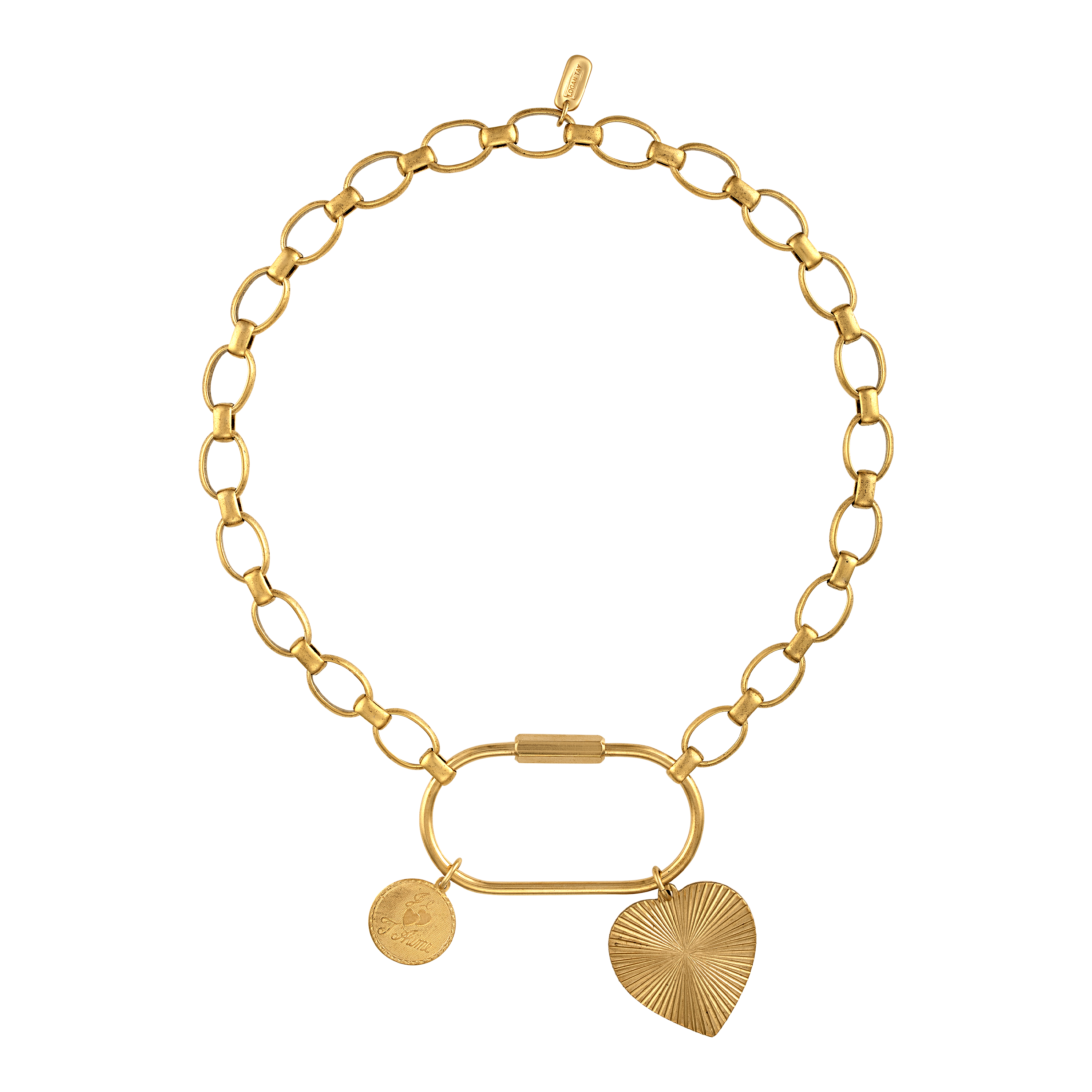 Carabiner Charm Necklace