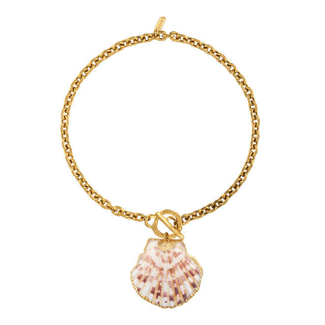 Logan Tay Gold Shell Choker main image 1