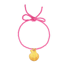  PINK ROPE SHELL NECKLACE