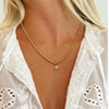 Pave Palm Necklace