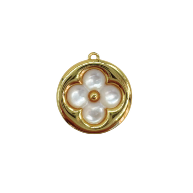 Pearl Clover Charm