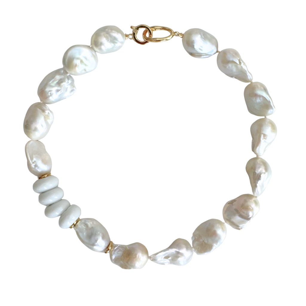Pearl Sunshine Baroque Necklace
