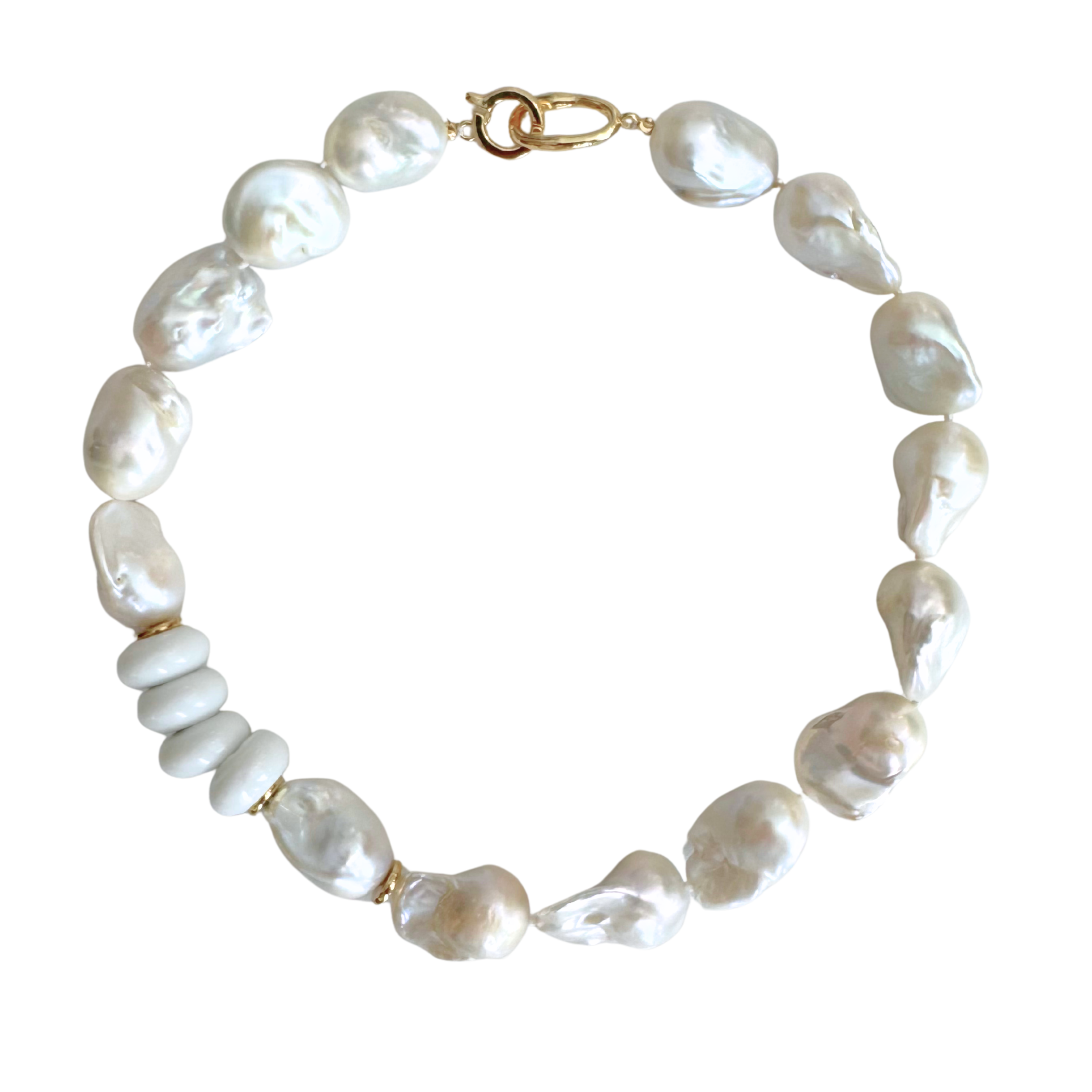 Pearl Sunshine Baroque Necklace