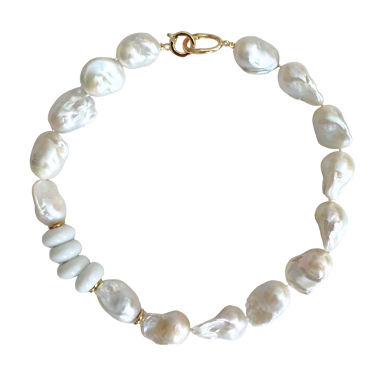 Pearl Sunshine Baroque Necklace
