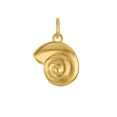 Spiral Shell Charm