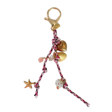  Pink Seashell Bag Charm