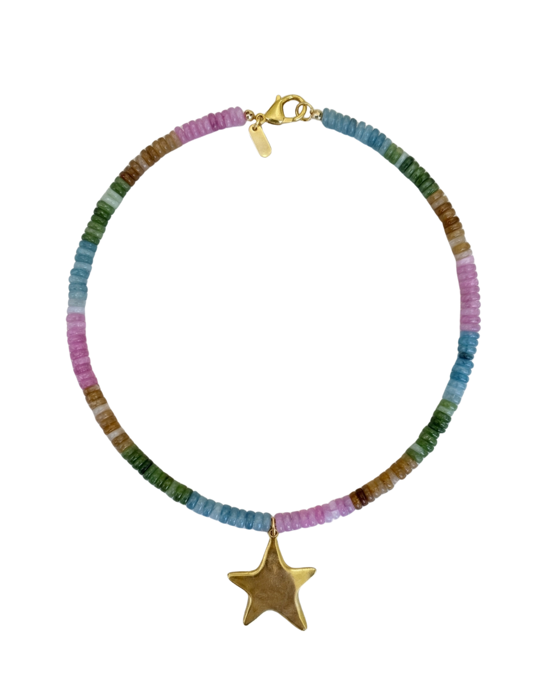 Rainbow Star Necklace