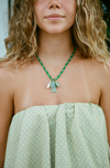 Green Paracord Fish Necklace