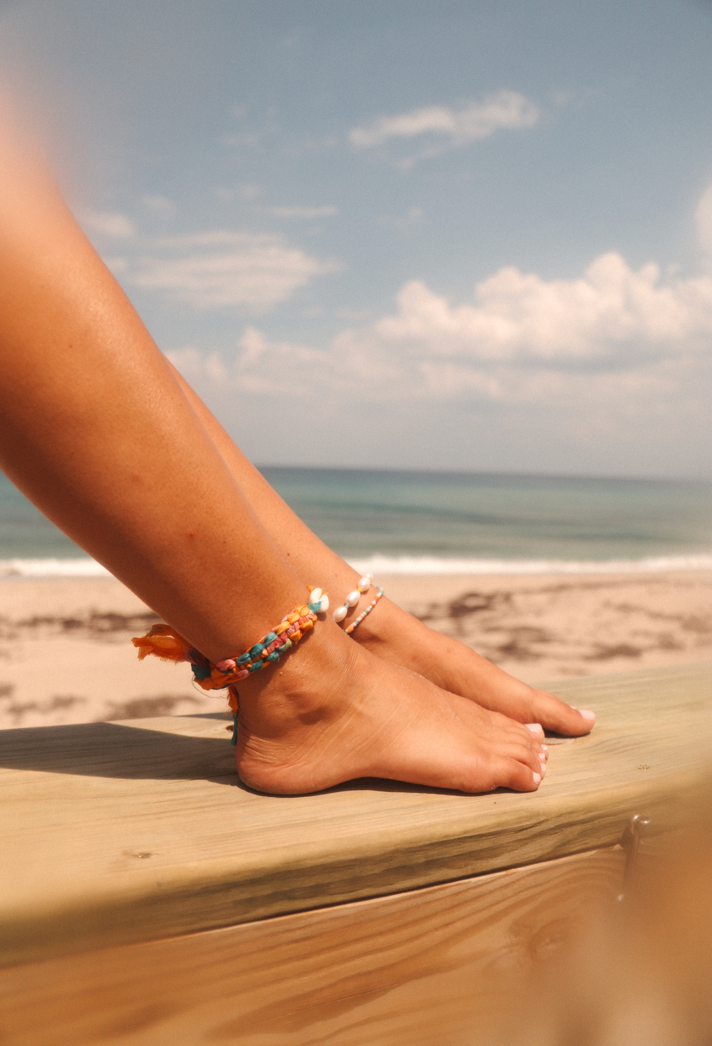 Colorful Pearl Anklet