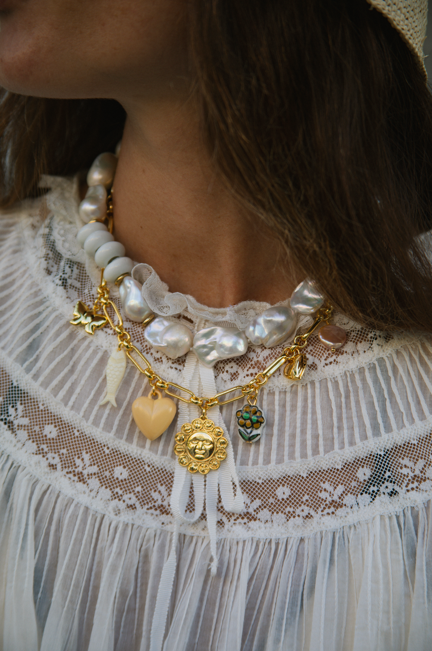 Pearl Sunshine Baroque Necklace