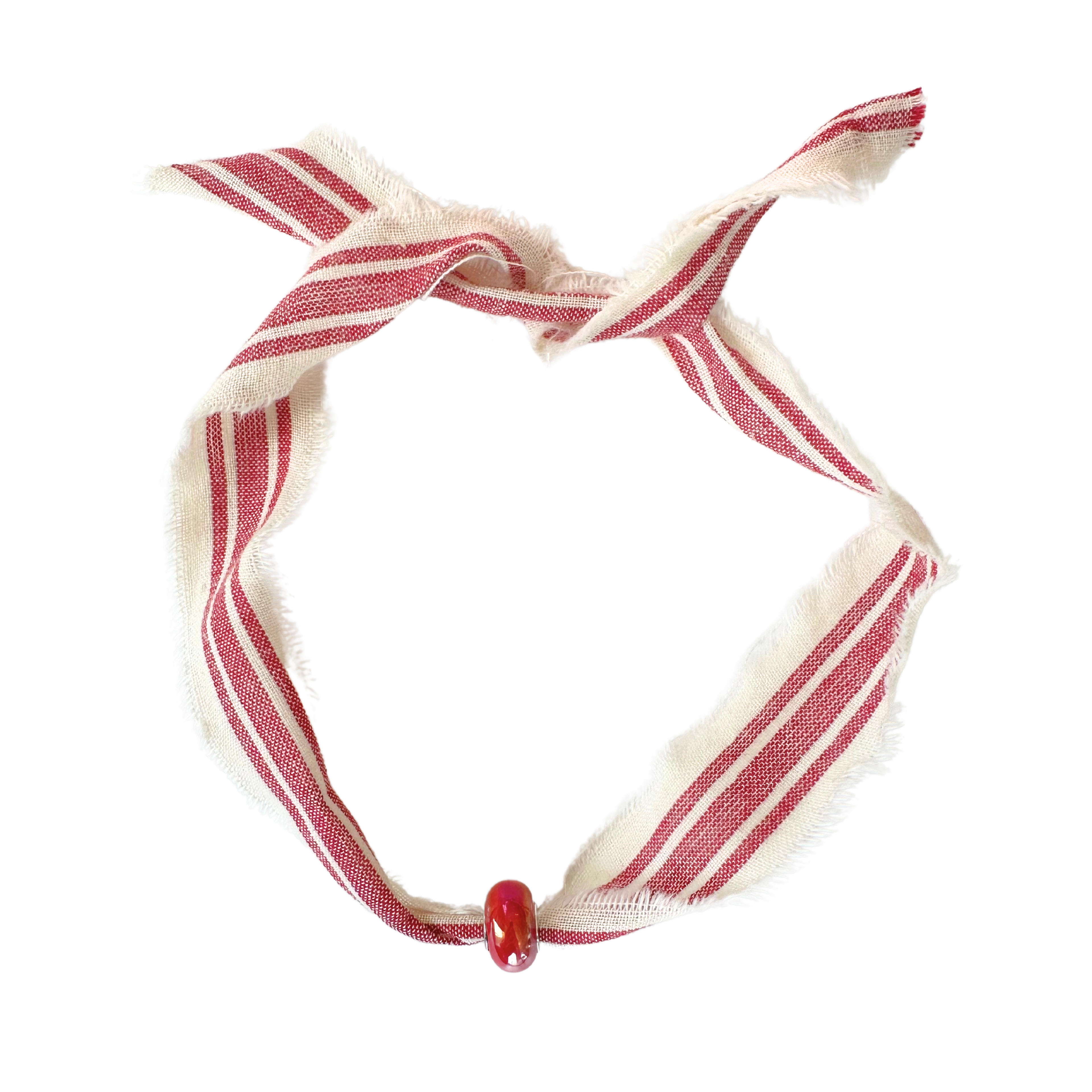 Striped Ribbon Choker