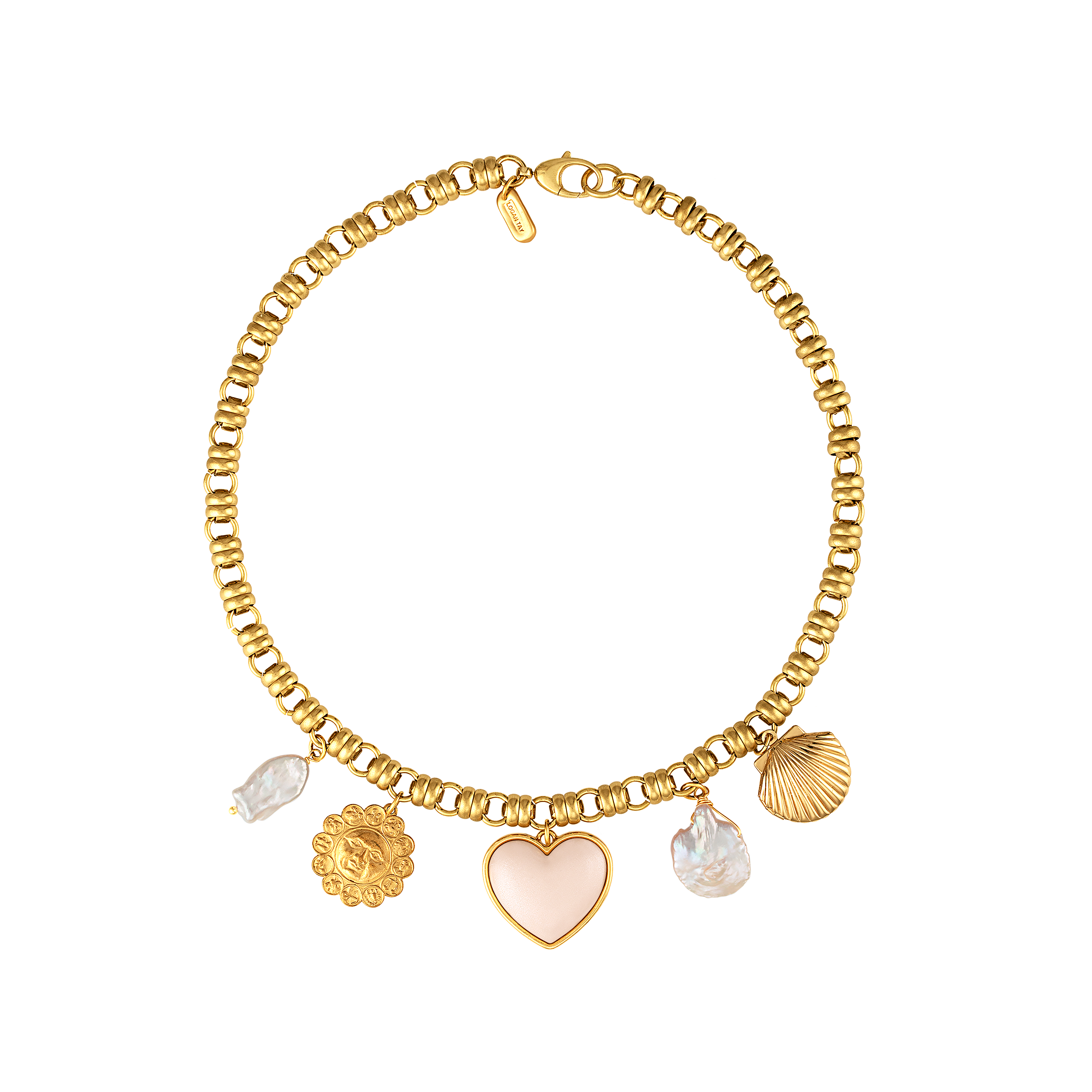 Sun Goddess Charm Necklace