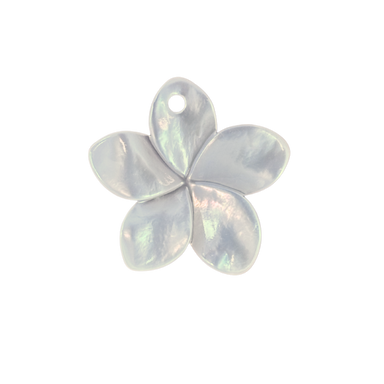 Iridescent Flower Charm