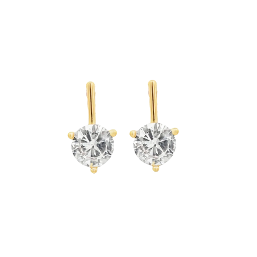 Round Drop Large Studs