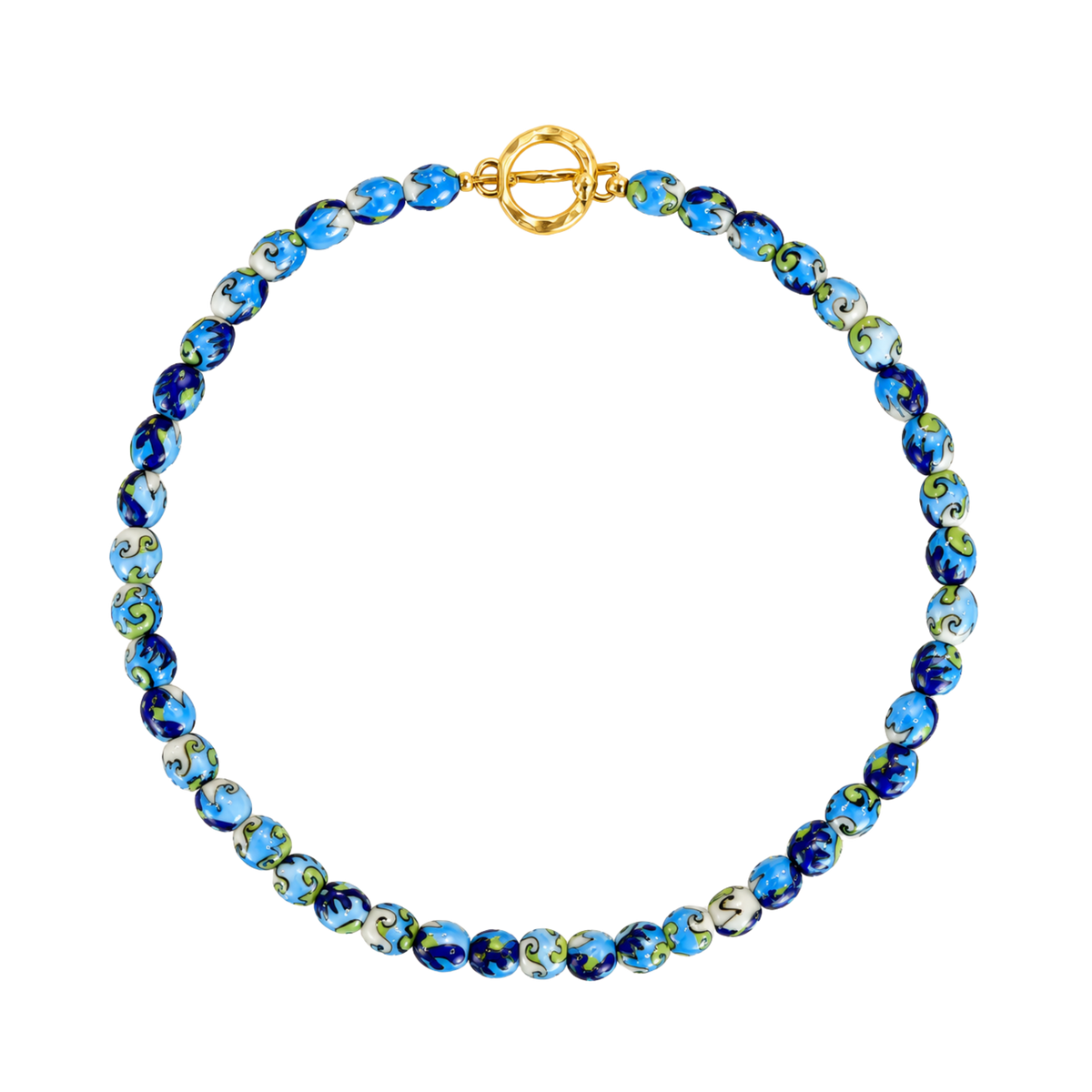 Wave Beaded Necklace