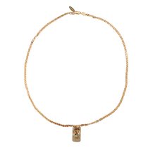  Wave Tag Necklace