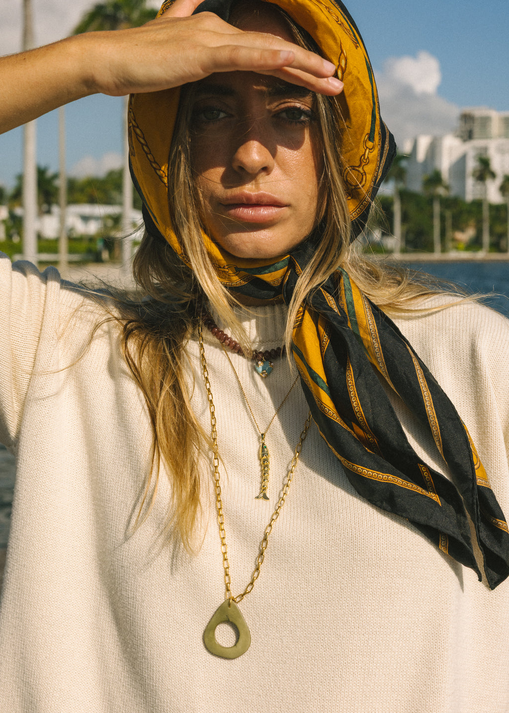 PRE ORDER: Gold Articulated Fish Necklace