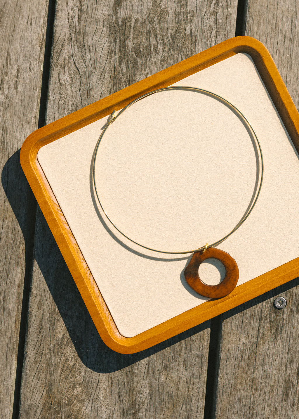 PRE ORDER: Brown Tagua Collar