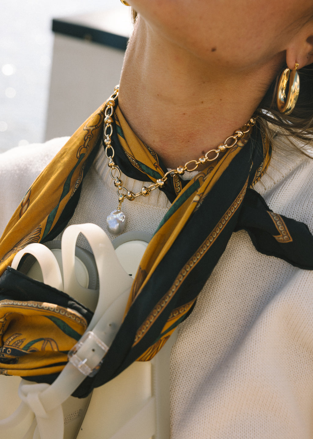 PRE ORDER: Drop Pearl Necklace