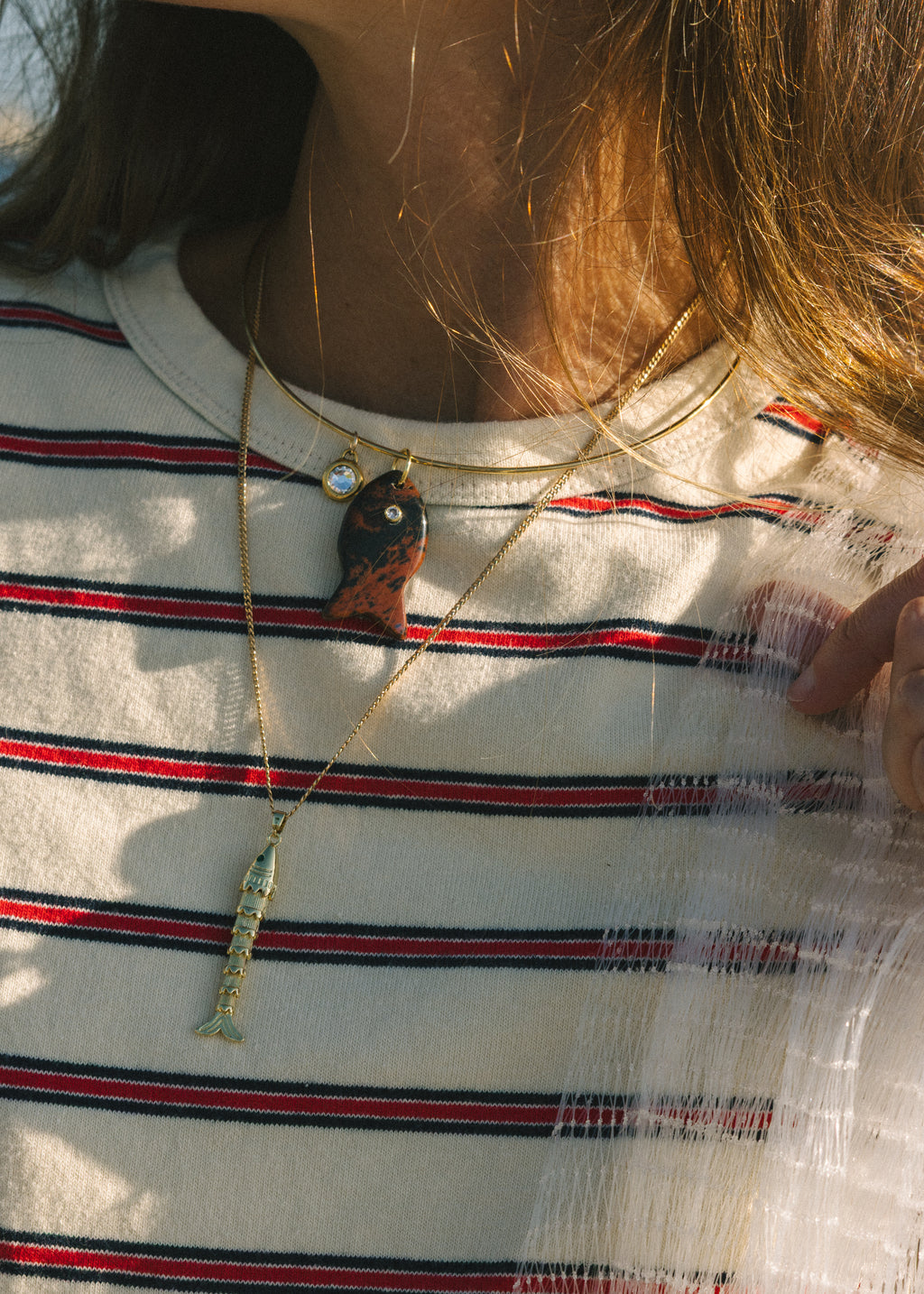 PRE ORDER: Brown Fish Collar