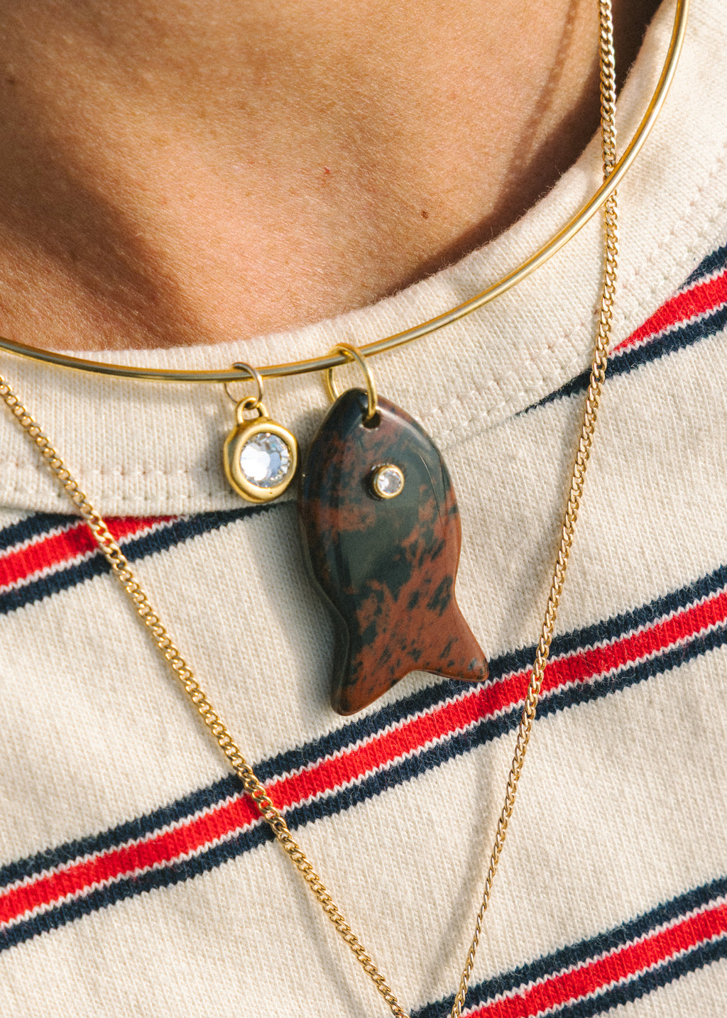 PRE ORDER: Brown Fish Collar