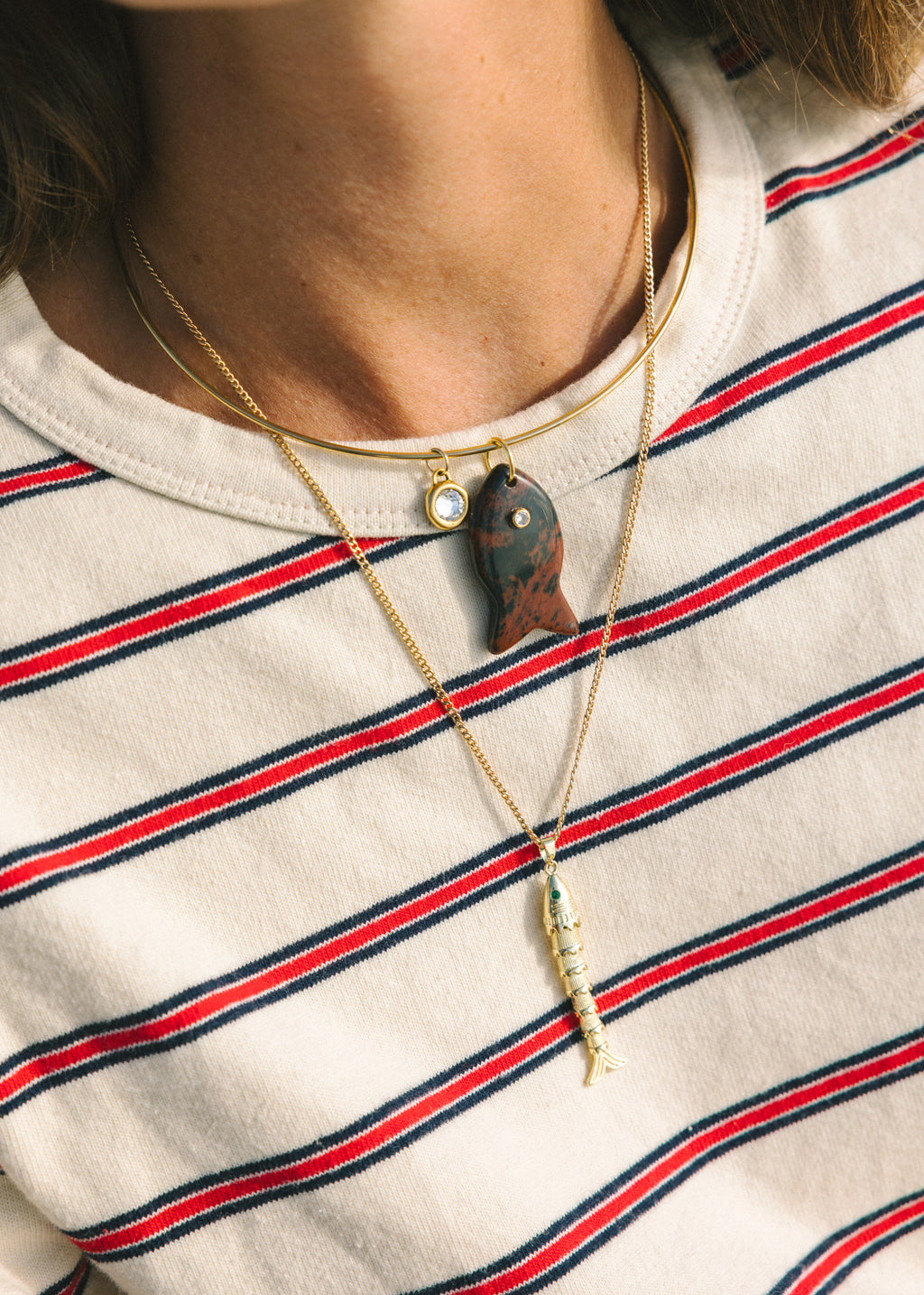 PRE ORDER: Brown Fish Collar