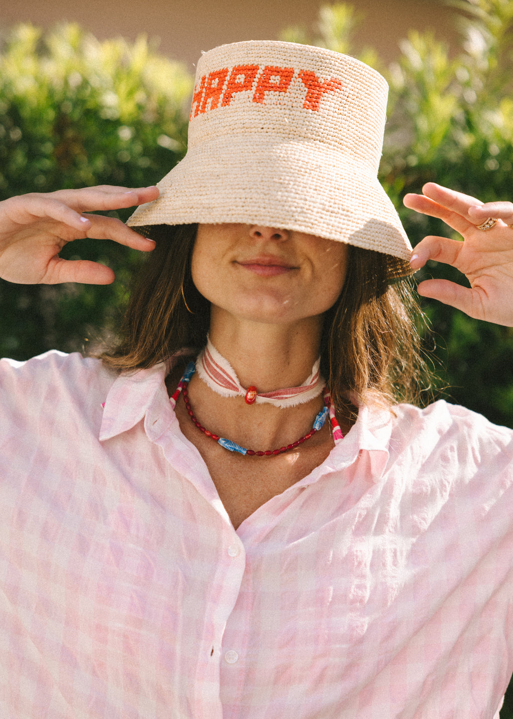 Striped Ribbon Choker