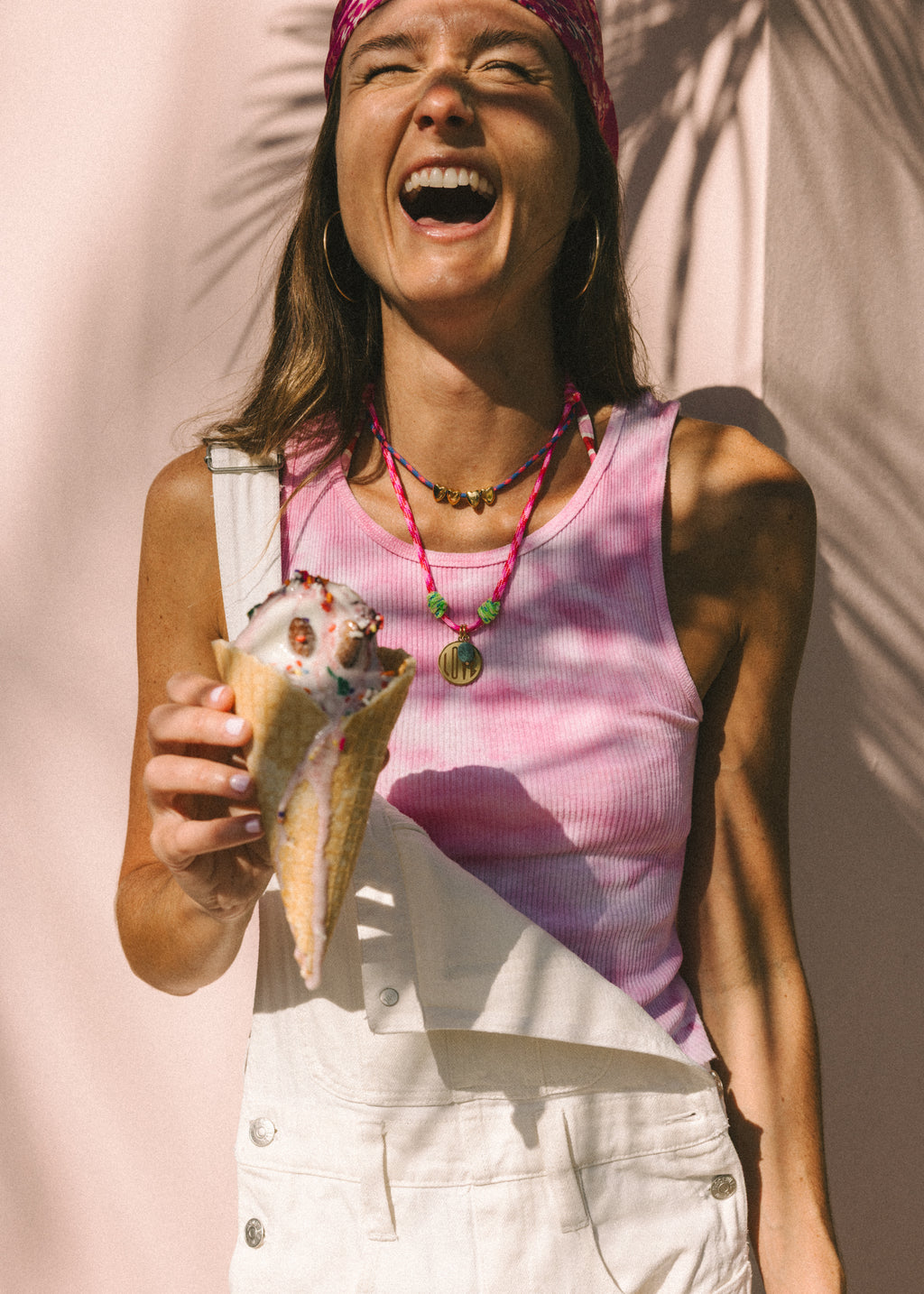 Gold Heart Paracord Necklace