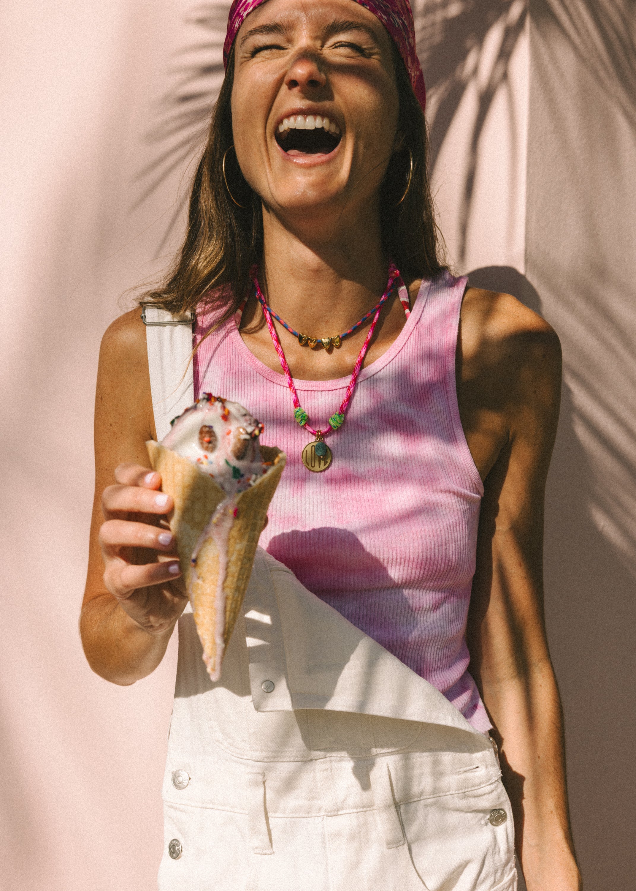 Gold Heart Paracord Necklace